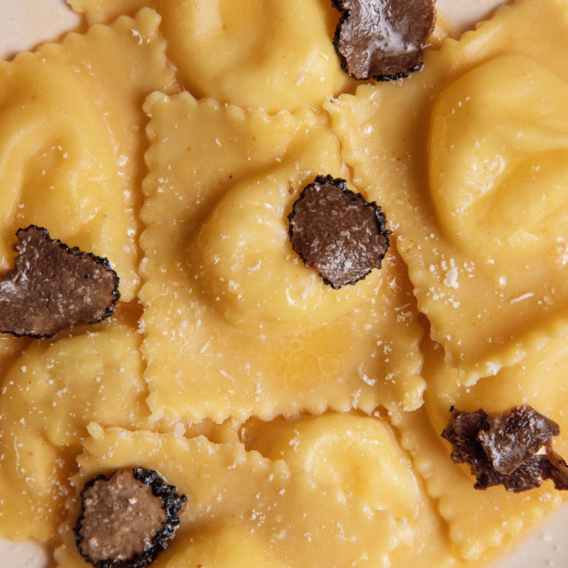Ravioli di Mozzarella & Tartufo Nero - MOLINO CUCINA